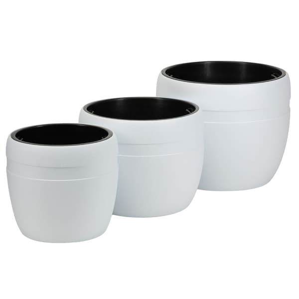 LUNA CLASSIC urtepotte hvid 40 cm