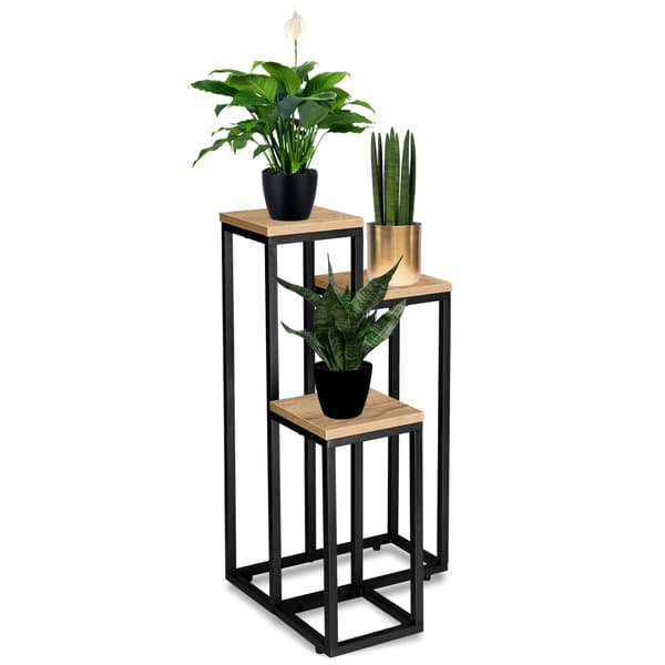 Munir Craft sort stående blomsterstander