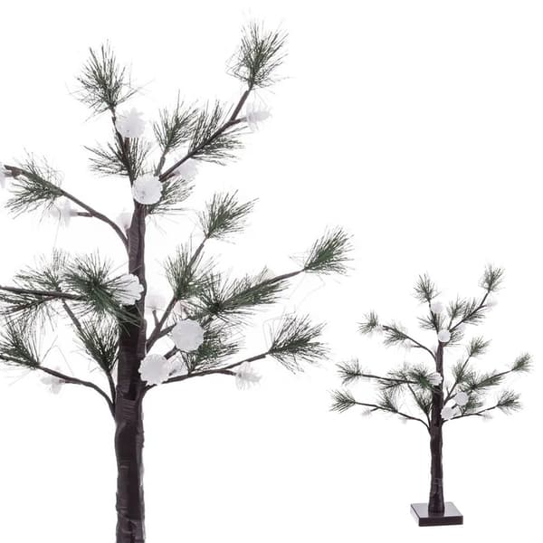 Juletræ 24 lysende kugler 60 cm
