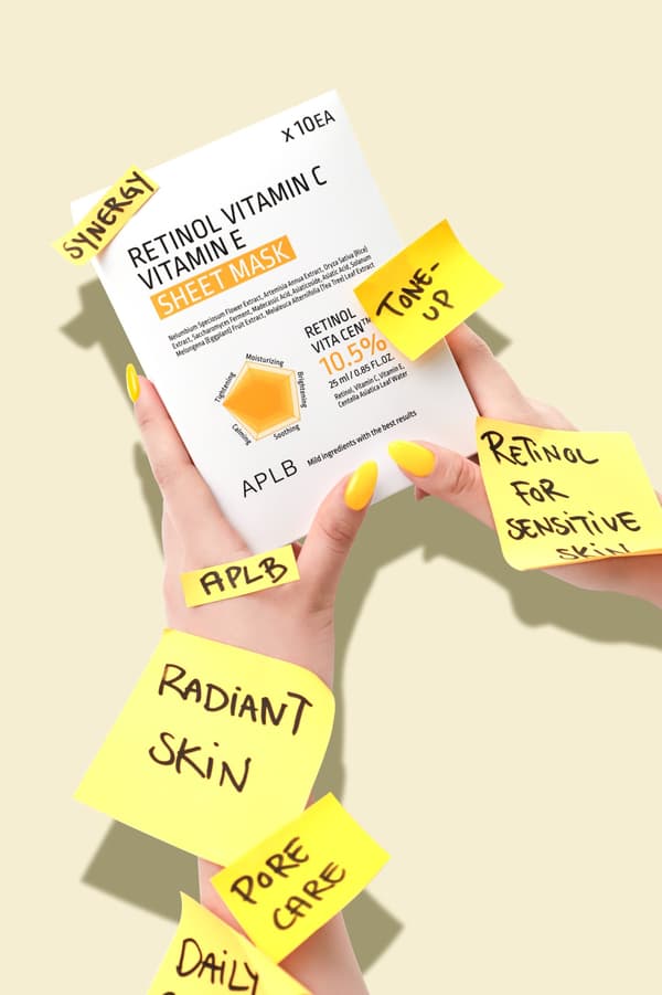 APLB RETINOL C-vitamin E-vitamin Sheet Mask 25ml
