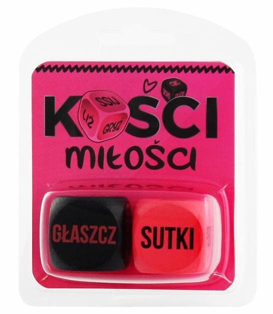 Rakkausluut (vaaleanpunainen ja musta)