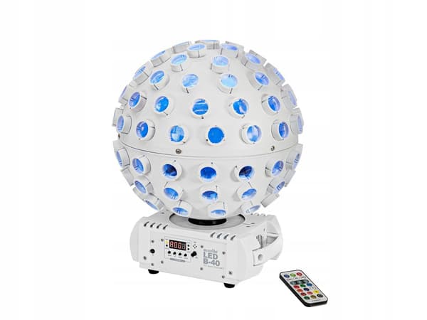 Eurolite LED B-40 HCL Beam Effect MK2 WH - ljusboll