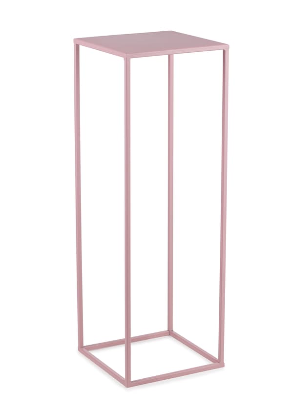 Rosa stående blomsterställ 70 cm
