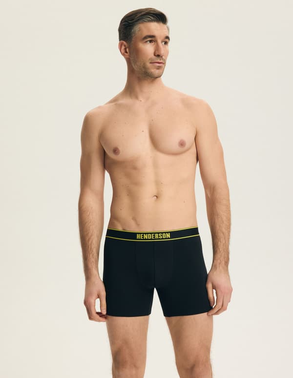 Bee Boxershorts (Lange Ben) 2-Pak Henderson | Sort M
