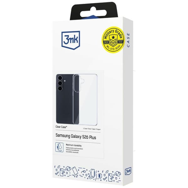 3MK Gennemsigtigt Etui til Galaxy S26+
