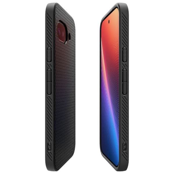Spigen Liquid Air-cover til Google Pixel 9A, sort