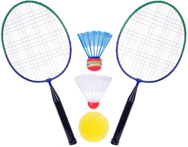 Kort badmintonsæt