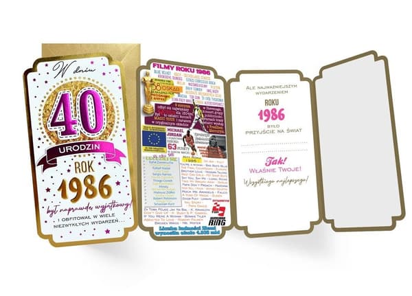 Fødselsdagskort 40