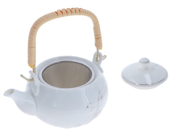 Keramisk elkedel med infuser