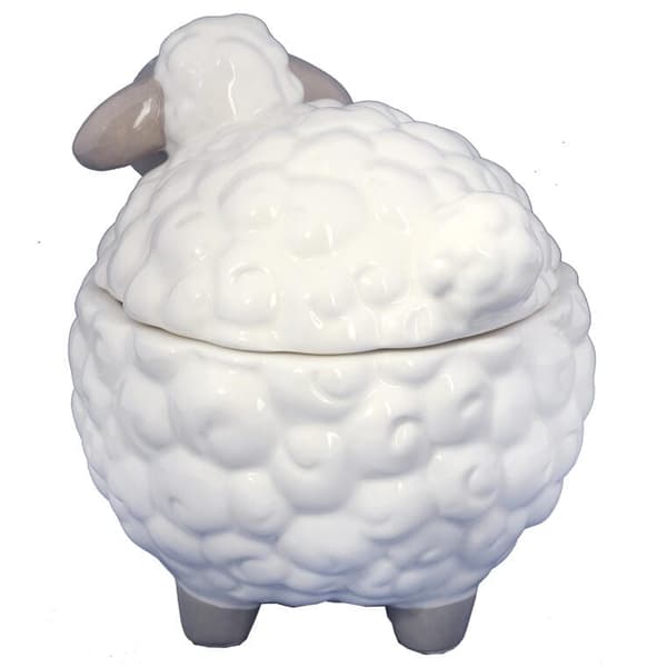 Påskefår Keramikbeholder 19 cm