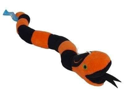 Ziki svart och orange orm 45 cm