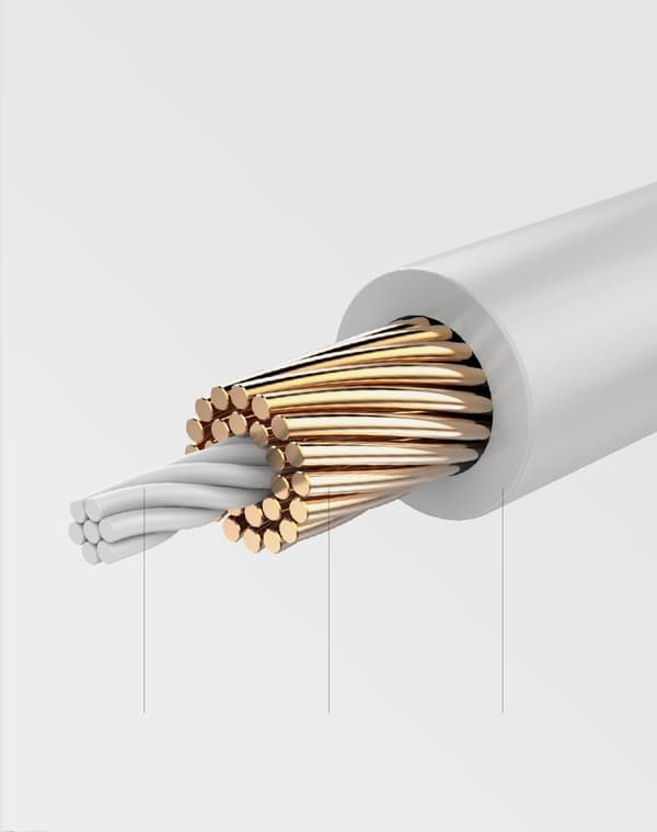 Flad patchkabel Ethernet-netværkskabel RJ45 Cat 6 UTP 1000 Mbps 5m