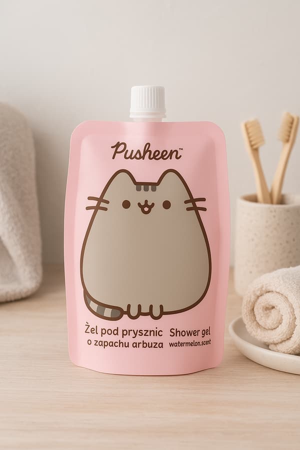 Pusheen-suihkugeeli 300 ml, pakkaus