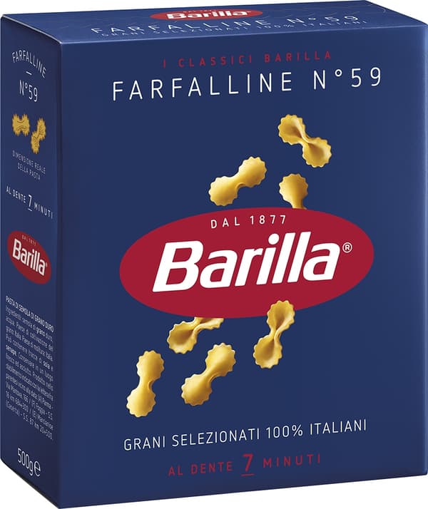 Barilla Farfalline n59 pasta 500g