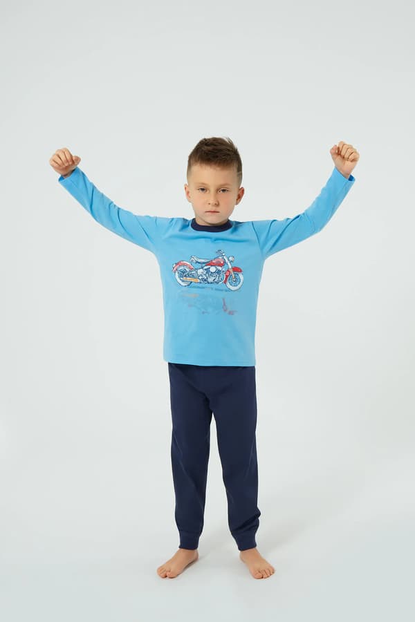 Junak pojkpyjamas, långärmad, långbyxor, 8 år
