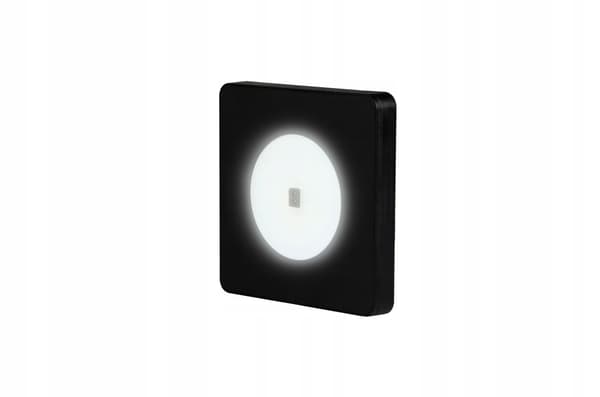 Indbygget LED-møbellampe 3W IR-sensor sort 6000K SLL03