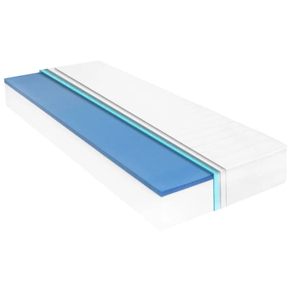 vidaXL madras, 80x200 cm, visco memory foam, 18 cm