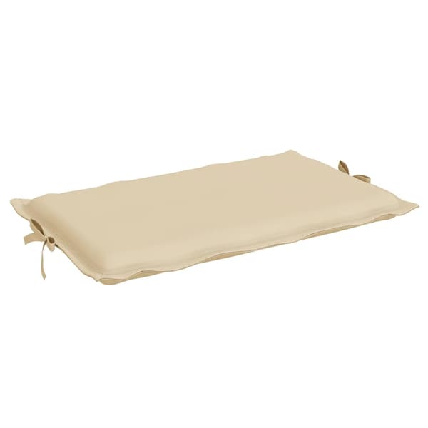 vidaXL Solstolsdyna, Beige, 186x58x3 cm