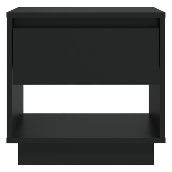 vidaXL sengebord, sort, 45x34x44 cm
