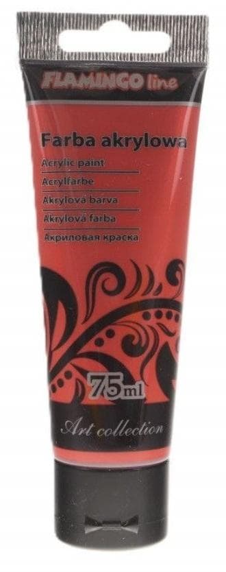 Akrylmaling 75ml 826 perlerødvin