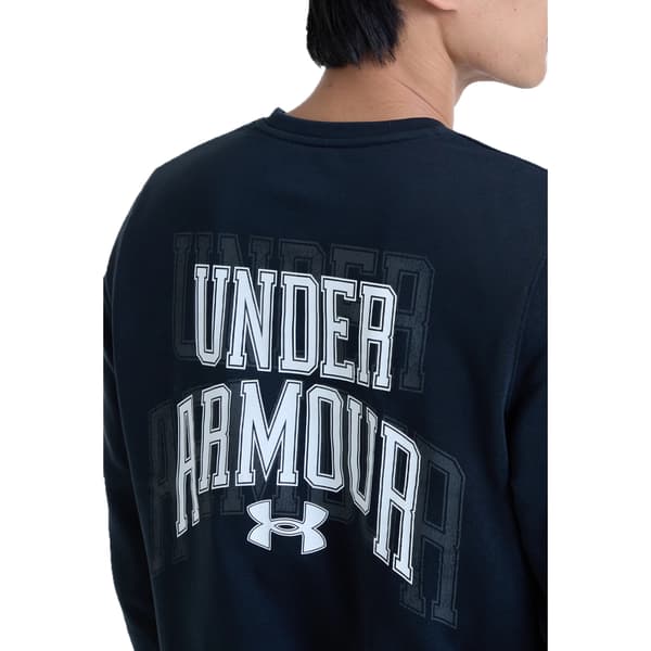 Under Armour Rival Terry Graphic Crew L herrtröja