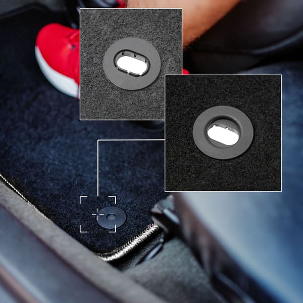 CARLUX-SILVER bilmåtter til: Ford S-MAX MK1 minivan (2006-2012)