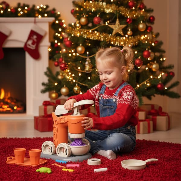 Play Dough-sæt Ismaskine Julegave