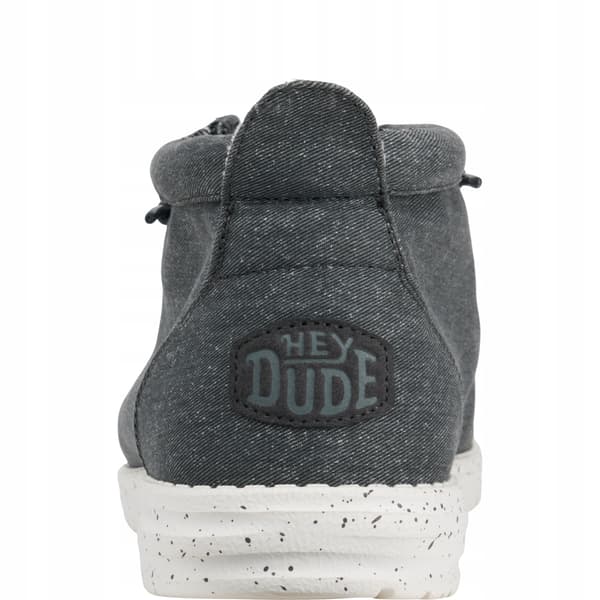 HEYDUDE WALLY MID CANVAS 40701 |41| GRÅ