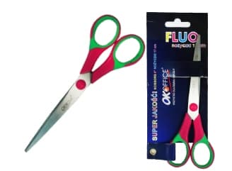 17 cm gummibelagd sax, FLUO 6'5
