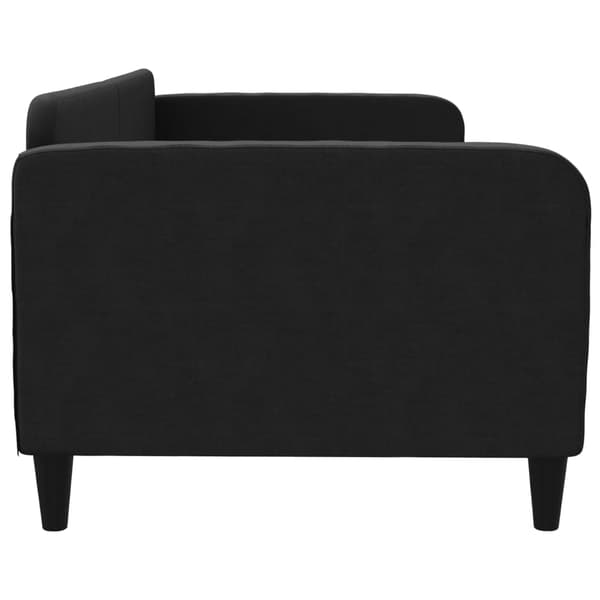 vidaXL sovesofa sort 90x190 cm stofbetræk