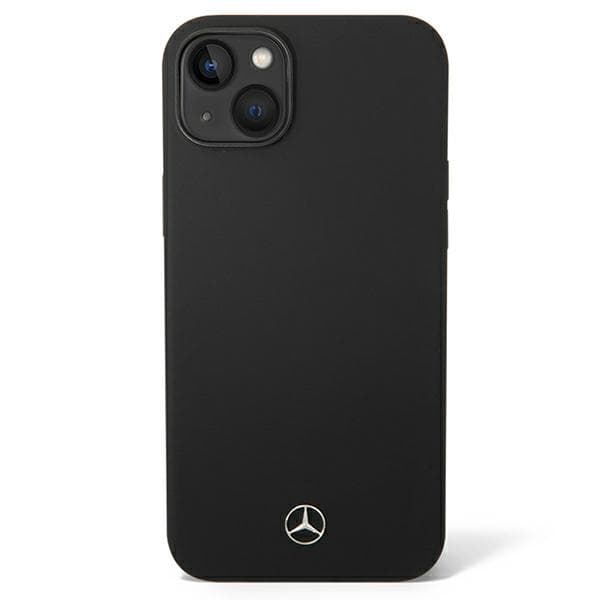 Mercedes Silikone Line Etui til iPhone 14 Plus, Sort