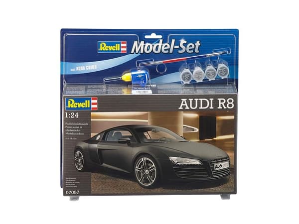 Mallisarja Audi R8 musta