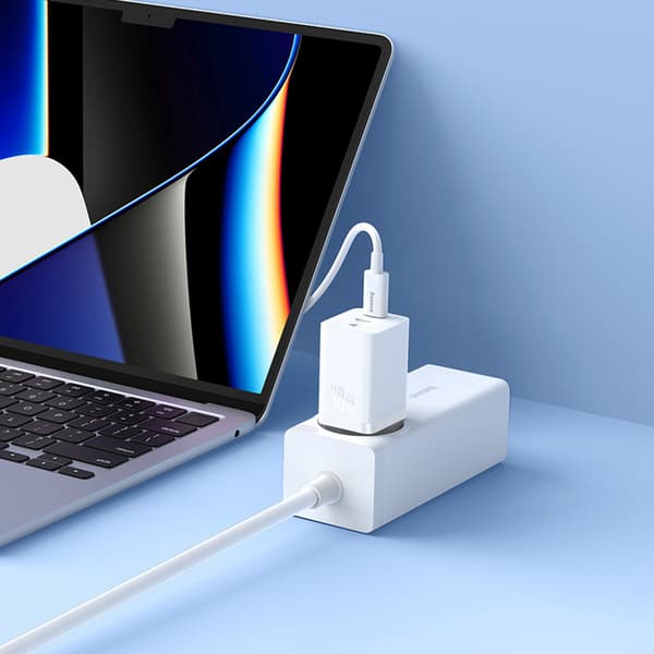 GaN5 Pro 40W USB-C Väggladdare - Vit
