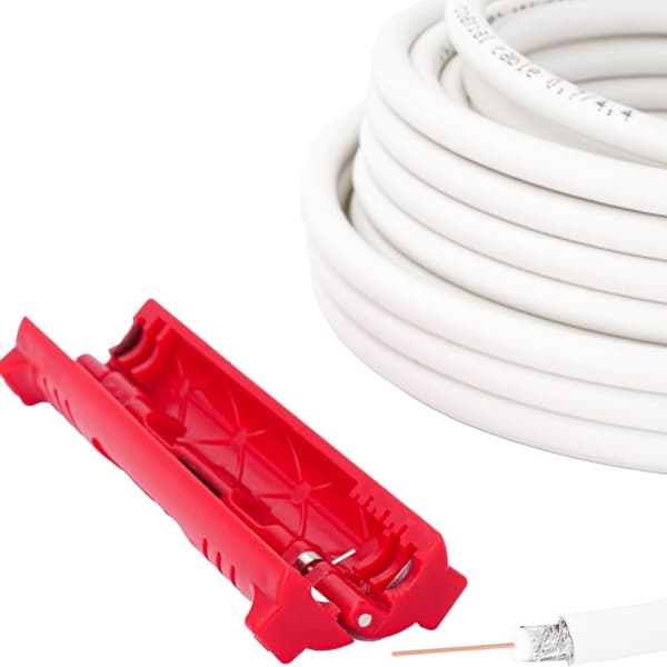 Logilink Coax SAT CAT 4-bladet kabelafisoleringstang