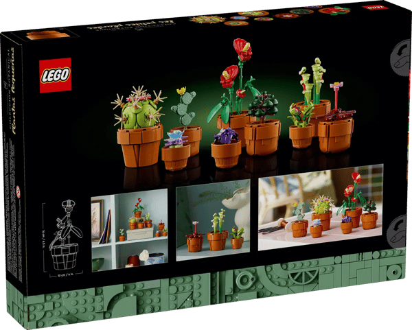 LEGO Icons Små växter 758-delars set (10329)