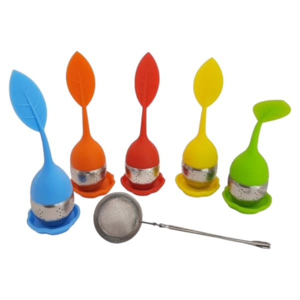 Silikone te-infuser med si 5 stk.