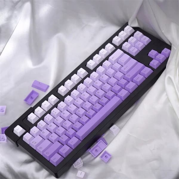 Taster til mekanisk tastatur PBT-profil Cherry 125 stk. Gradient TP