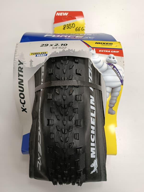 Michelin Force XC TS TLR 29x2.10 slanglöst vikbart cykeldäck