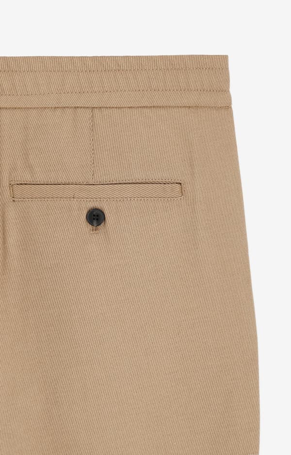 Chinos med smal passform och ull 31/32