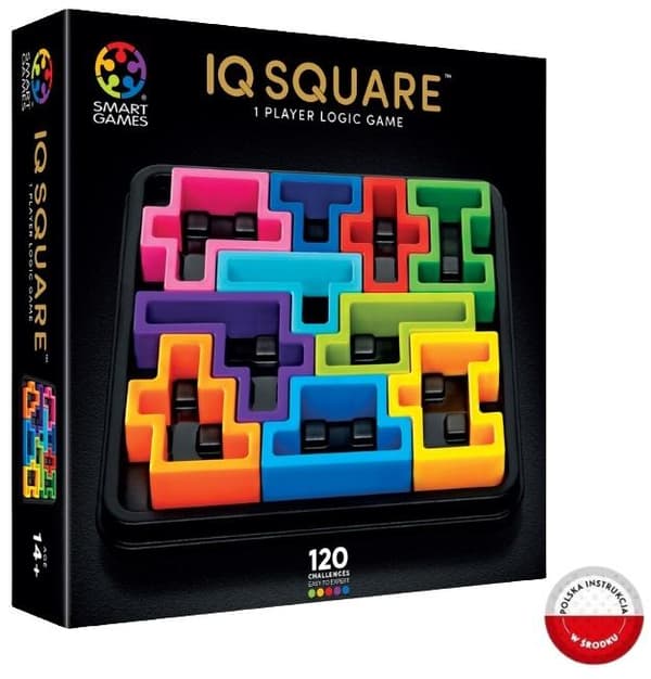 Smart Games IQ Square (ENGELSKA) IUVI-spel