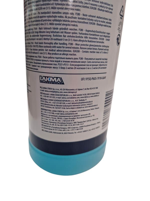 Lakma U500 yleispuhdistusaine 1L 1 kpl.