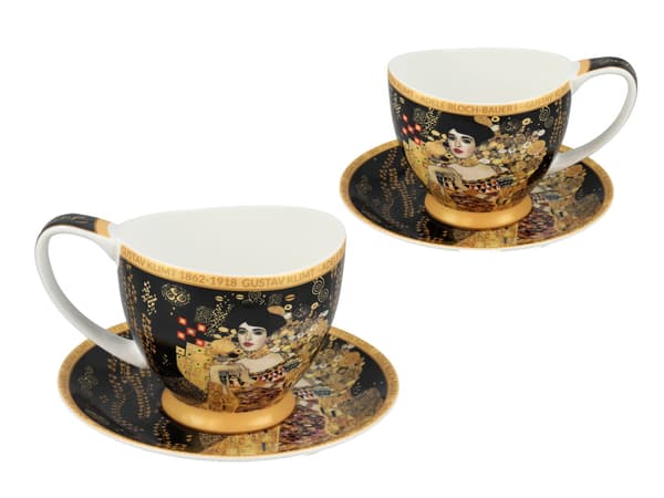 Carmani, espressokopp t. Mini Vanessa 90ml - Klimt/Adele Bloch-Bauer