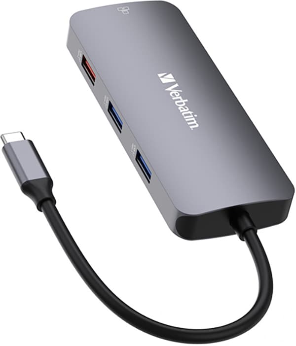 Verbatim CMH-09 Grå USB-hub