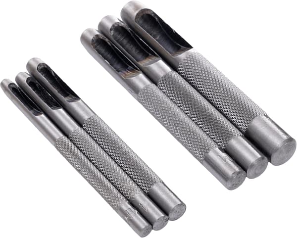 Stansar för hål 3-8mm 6 st KD11201