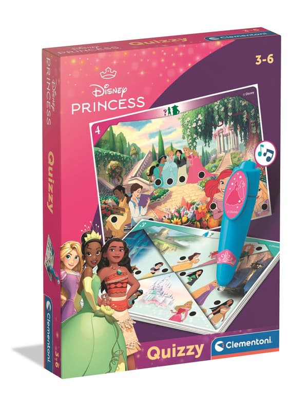Interaktiv quiz. Prinsesser