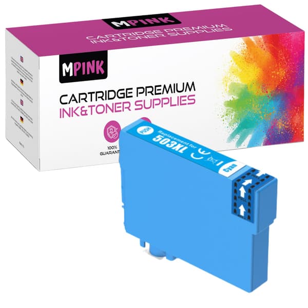 Epson GP-E503XL C cyan - kompatibel blæk