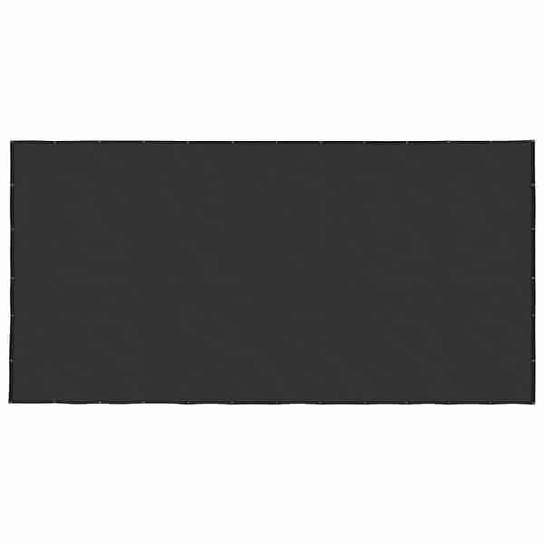 vidaXL containernet, HDPE, 3x6 m, sort