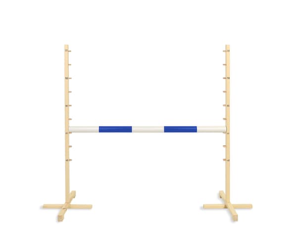Hopphinder för hobbyhäst 120 cm, blå stråle