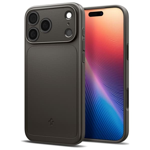 Spigen Thin Fit MAG MagSafe etui til iPhone 17 Pro Max gunmetal