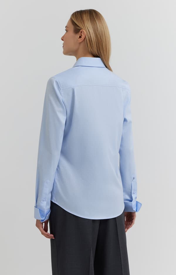 Jacquardmønster skjorte 34